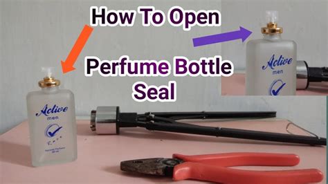 removing cap chanel cologne|opening a chanel perfume bottle.